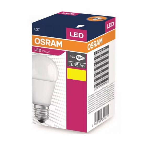 Osram  10W Led Ampül E27 Duy 2700K Sarı Işık 971028