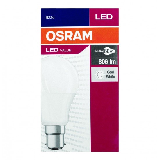  Osram 10 Adet 8,5W Led Ampül E27 Duy - Gün Işığı
