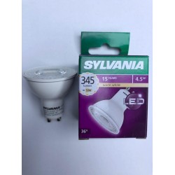 Sylvania 4.5-50W Led Ampul GU10 Duylu - 3000K Gün Işığı