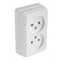 Mutlusan Bron Natural İkili Topraksız Priz Nemliyer - 2160 203 0201 Mutlusan Bron Natural İkili Topraksız Priz Nemliyer - 2160 203 0201