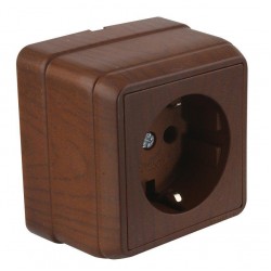 Mutlusan Bron Natural Topraklı Porselen Priz Nemliyer - 2160 103 0257