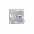 Mutlusan Data Prizi 1*Rj45 Cat5e Rita Metalik İnox 2200 136 0182 (Çerçeve Hariç)