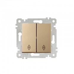 Mutlusan Komütatör Vavien Rita Metalik Altın 2200 404 0280 (Çerçeve Hariç)