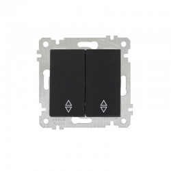 Mutlusan Komütatör Vavien Rita Metalik Siyah 2200 404 0284 (Çerçeve Hariç)