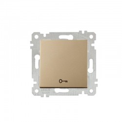 Mutlusan Kapı Otomatiği Anahtarı Rita Metalik Altın 2200 407 0280K (Çerçeve Hariç)