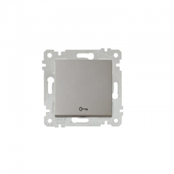 Mutlusan Kapı Otomatiği Anahtarı Rita Metalik Titanyum 2200 407 0283K (Çerçeve Hariç)