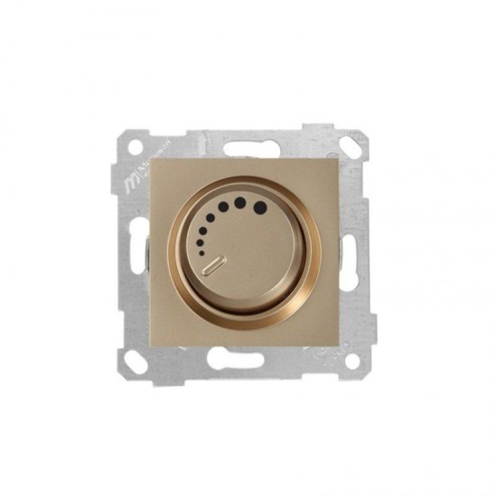 Mutlusan Işıklı Dimmer 600W RL Metalik Altın 2200 440 0280 (Çerçeve Hariç)