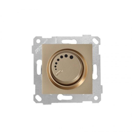 Mutlusan Işıklı Dimmer 1000W RL Metalik Altın 2200 444 0280 (Çerçeve Hariç)