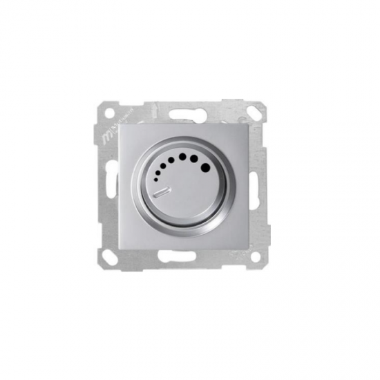 Mutlusan Işıklı Dimmer RL 1000W Rita Metalik İnox 2200 444 0282 (Çerçeve Hariç)