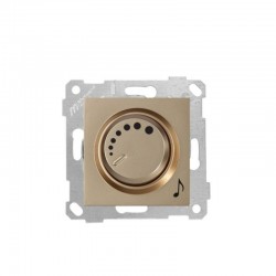 Mutlusan Müzik Yayın Anahtarı Metalik Altın 2200 470 0280	(Çerçeve Hariç)