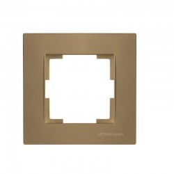 Mutlusan Tekli Çerçeve Metalik Altın 2220 800 1180