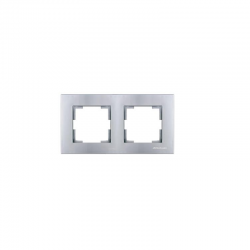 Mutlusan İkili Çerçeve Rita Metalik İnox 2220 800 1282