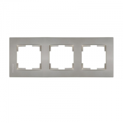 Mutlusan Üçlü Çerçeve Rita Metalik Titanyum 2220 800 1383