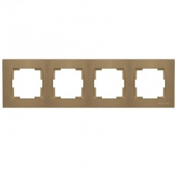 Mutlusan Dörtlü Çerçeve Metalik Altın 2220 800 1480