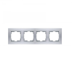 Mutlusan Dörtlü Çerçeve Rita Metalik İnox 2220 800 1482