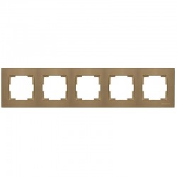 Mutlusan Beşli Çerçeve Metalik Altın 2220 800 1580