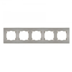 Mutlusan Beşli Çerçeve Rita Metalik Titanyum 2220 800 1583