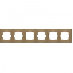 Mutlusan Altılı Çerçeve Metalik Altın 2220 800 1680