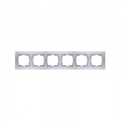 Mutlusan Altılı Çerçeve Rita Metalik İnox 2220 800 1682