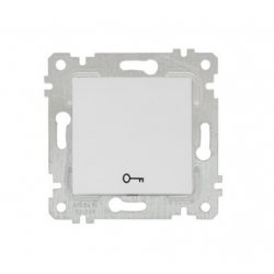 Mutlusan Kapı Otomatiği Anahtarı Rita Natural - Beyaz 2200 407 0201K (Çerçeve Hariç)