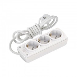 Mutlusan Üçlü Topraklı Grup Priz (2 metre) Olimpia - Mutlusan 001 171 310002 02 00