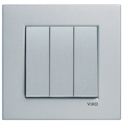 Viko Artline Novella 3lü Anahtar ( Çerçeve Hariç ) Viko Artline Novella 3lü Anahtar ( Çerçeve Hariç )