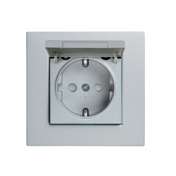 Viko Artline Novella / Trenda Kapaklı Topraklı Priz ( Çerçeve Hariç ) Viko Artline Novella / Trenda Kapaklı Topraklı Priz ( Çerçeve Hariç )