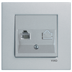 Viko Artline Novella Numeris Telefon Prizi (RJ11) (Çerçeve Hariç) Viko Artline Novella Numeris Telefon Prizi (RJ11) (Çerçeve Hariç)