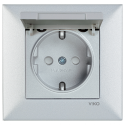 Viko Artline Trenda Kapaklı Çocuk Korumalı Topraklı Priz (Çerçeve Hariç) Viko Artline Trenda Kapaklı Çocuk Korumalı Topraklı Priz (Çerçeve Hariç)