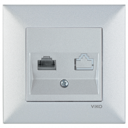 Viko Artline Trenda Tekli Data Prizi (RJ45 CAT5E) (Çerçeve Hariç) Viko Artline Trenda Tekli Data Prizi (RJ45 CAT5E) (Çerçeve Hariç)