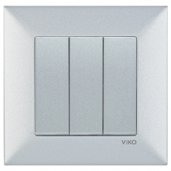 Viko Artline Trenda Üçlü Anahtar (Çerçeve Hariç) Viko Artline Trenda Üçlü Anahtar (Çerçeve Hariç)