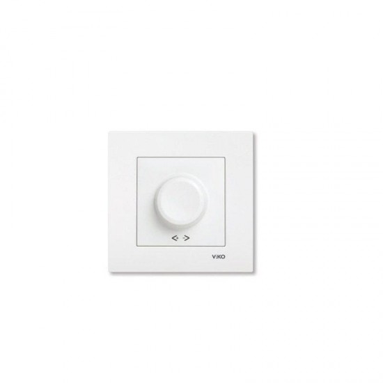 Viko Karre Rotatif Dimmer - Beyaz (600W) RL (Çerçeve Hariç) 90967020 Viko Karre Rotatif Dimmer - Beyaz (600W) RL (Çerçeve Hariç) 90967020