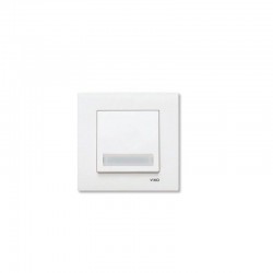 Viko Karre Işıklı Etiketli Zil Anahtarı - Beyaz (Çerçeve Hariç) 90967027