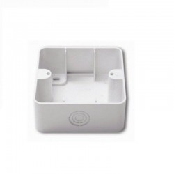 Viko Karre Tekli Sıva Üstü Kasa - Beyaz