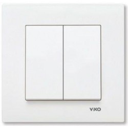 Viko Karre Impulse Komütator - Beyaz (Çerçeve Hariç) - Beyaz 90967083