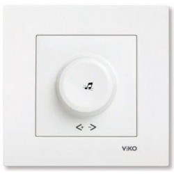 Viko Karre Müzik Yayın Anahtarı - Beyaz (Çerçeve Hariç) 90967054