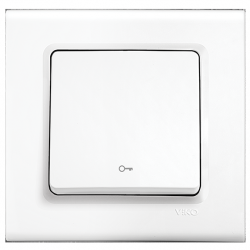 Viko Linnera Kapı Otomatiği Anahtarı - Beyaz 90440005 (Çerçeve Hariç)