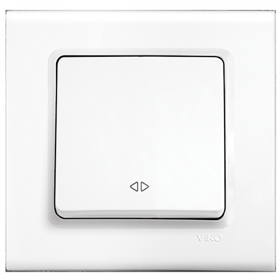 Viko Linnera Permütatör - Beyaz 90440031 (Çerçeve Hariç)