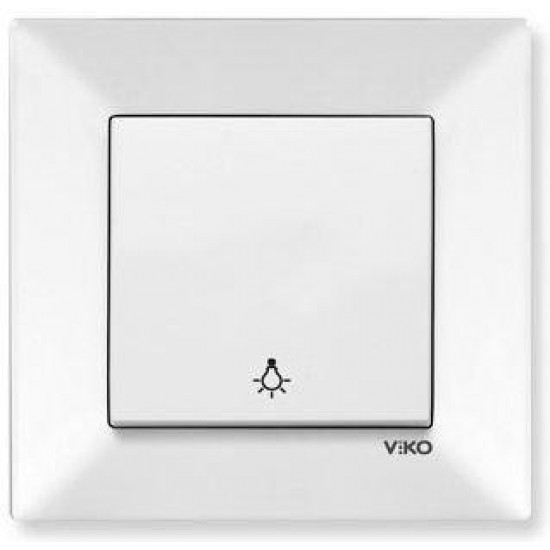 Viko Meridian Light Anahtarı (Çerçeve Hariç) - Beyaz