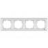 Toptan Viko Meridian Dörtlü Çerçeve - Beyaz