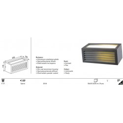 Jupiter Dış Aydınlatma Armatürü JW934 AN Jupiter Dış Aydınlatma Armatürü JW934 AN