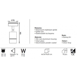 Jupiter Bahçe Aplik JW958 Jupiter Bahçe Aplik JW958