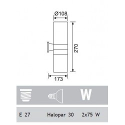 Jupiter Bahçe Aplik JW926