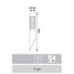 Jupiter Bahçe Aplik JG831 Jupiter Bahçe Aplik JG831