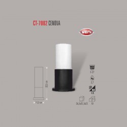 Cata Bahçe Armatürü CT-7002 Cata Bahçe Armatürü CT-7002