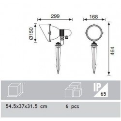 Jupiter Bahçe Spot JG681 Jupiter Bahçe Spot JG681