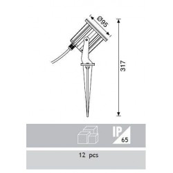 Jupiter Bahçe Spot JG655 Jupiter Bahçe Spot JG655