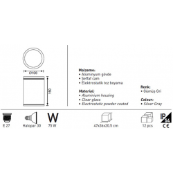 Jupiter Bahçe Tavan JW963 Jupiter Bahçe Tavan JW963