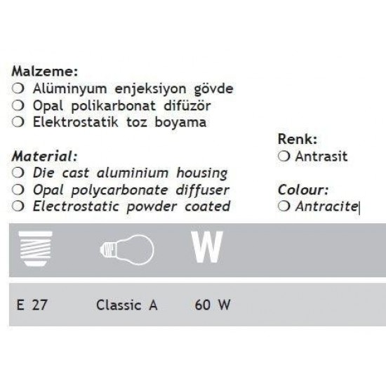 Jupiter Bahçe Tavan JW700