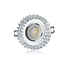 Cata Badem Cam Spot Beyaz Led Çerçeveli CT-6610 Cata Badem Cam Spot Beyaz Led Çerçeveli CT-6610